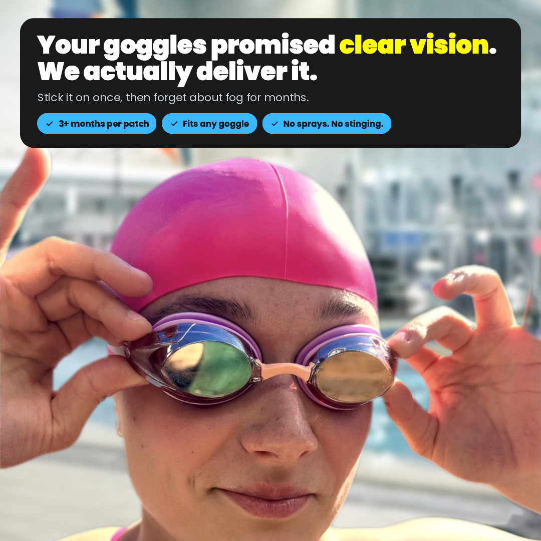 Anti-fog lens patches
