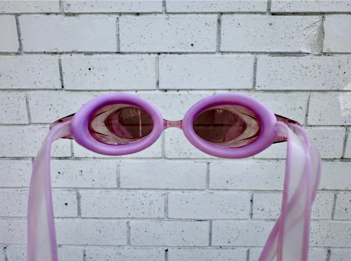 Swim goggles fogged up